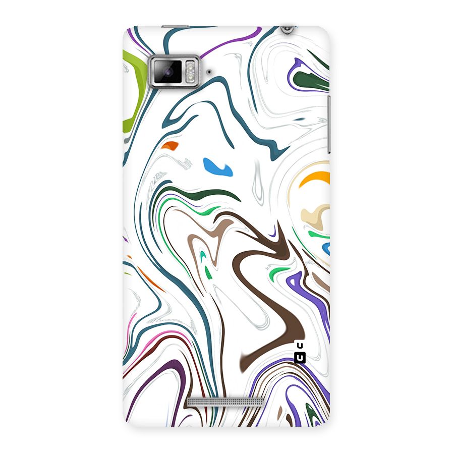 Marbled Printed Art Back Case for Lenovo Vibe Z K910