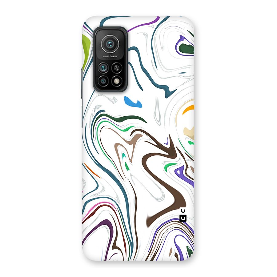Marbled Printed Art Back Case for Mi 10T 5G