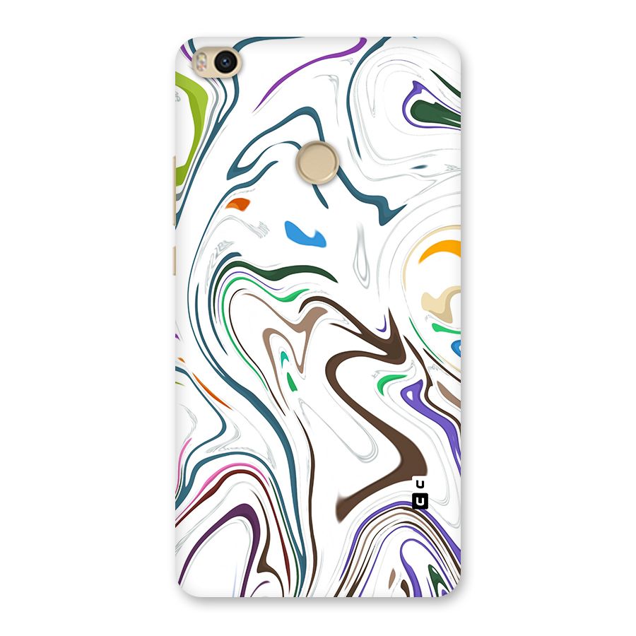 Marbled Printed Art Back Case for Mi Max 2