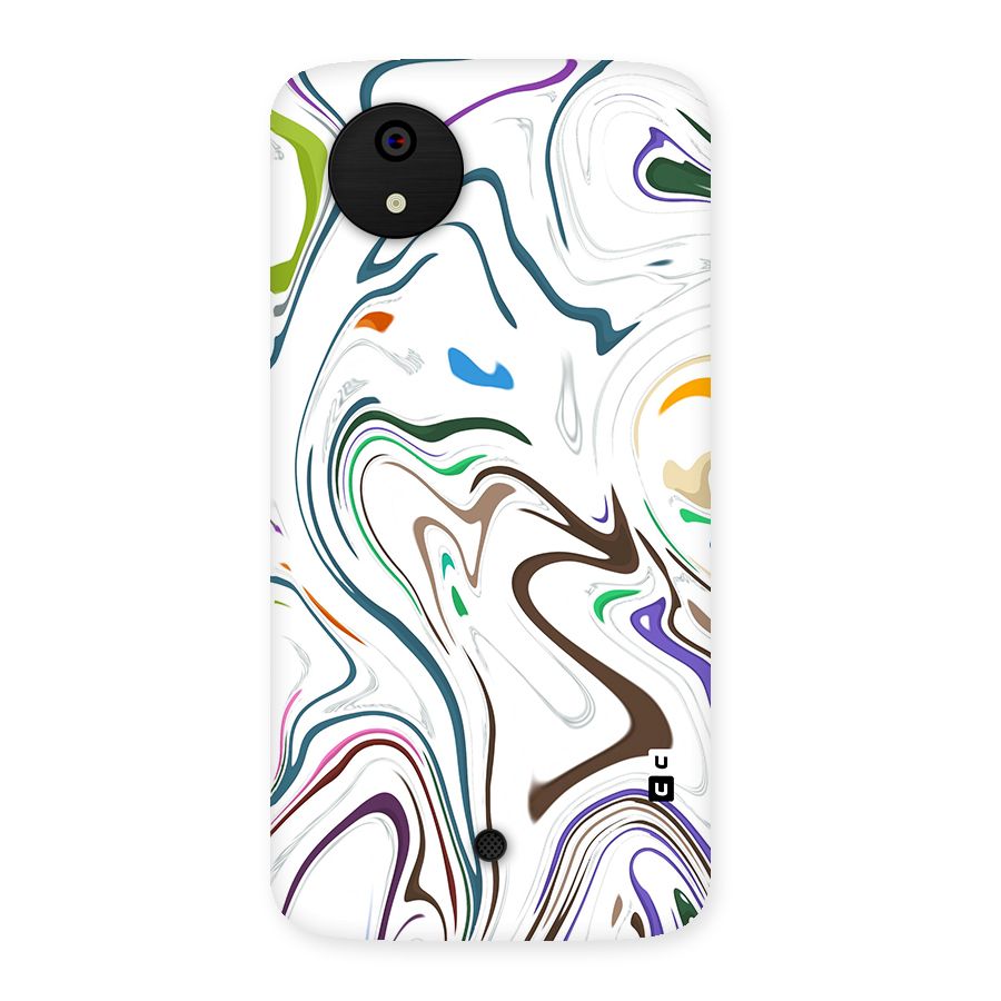 Marbled Printed Art Back Case for Micromax Canvas A1