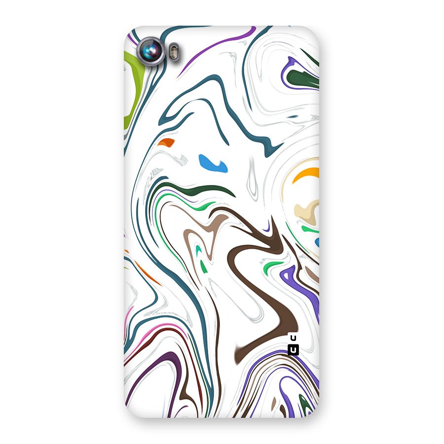 Marbled Printed Art Back Case for Micromax Canvas Fire 4 A107