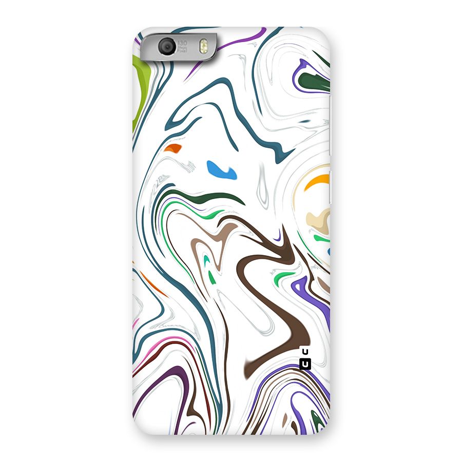 Marbled Printed Art Back Case for Micromax Canvas Knight 2