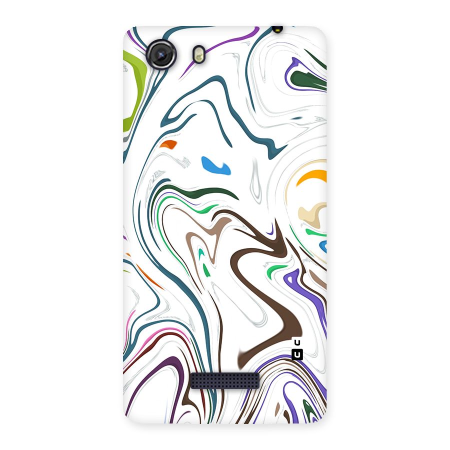 Marbled Printed Art Back Case for Micromax Unite 3