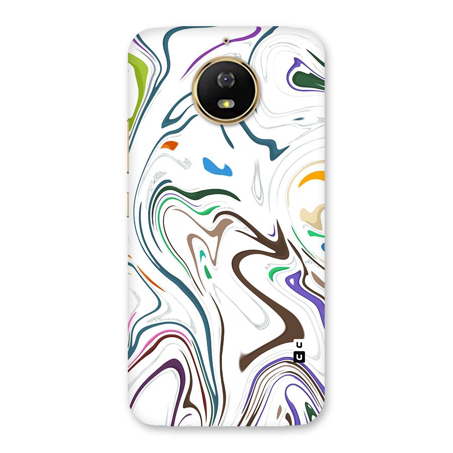 Marbled Printed Art Back Case for Moto G5s