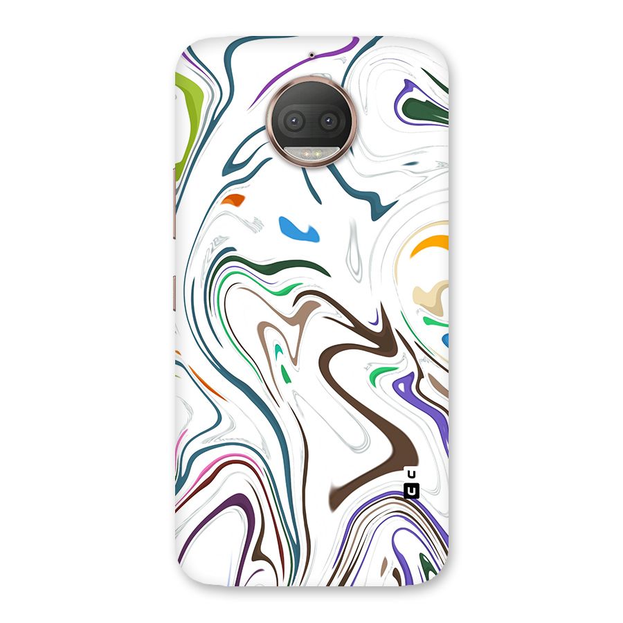Marbled Printed Art Back Case for Moto G5s Plus