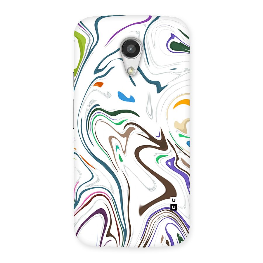 Marbled Printed Art Back Case for Moto G 2nd Gen