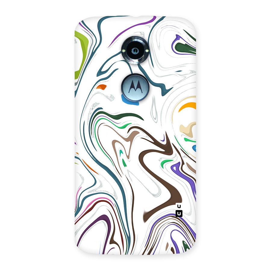 Marbled Printed Art Back Case for Moto X 2nd Gen