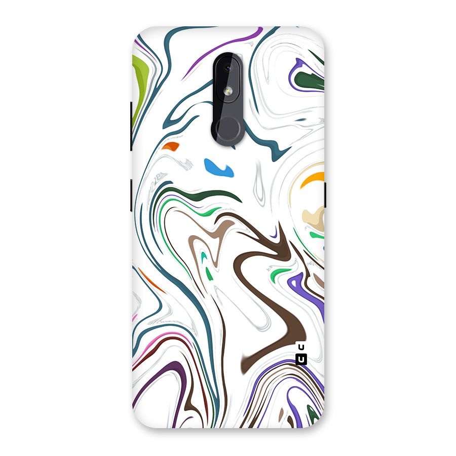 Marbled Printed Art Back Case for Nokia 3.2