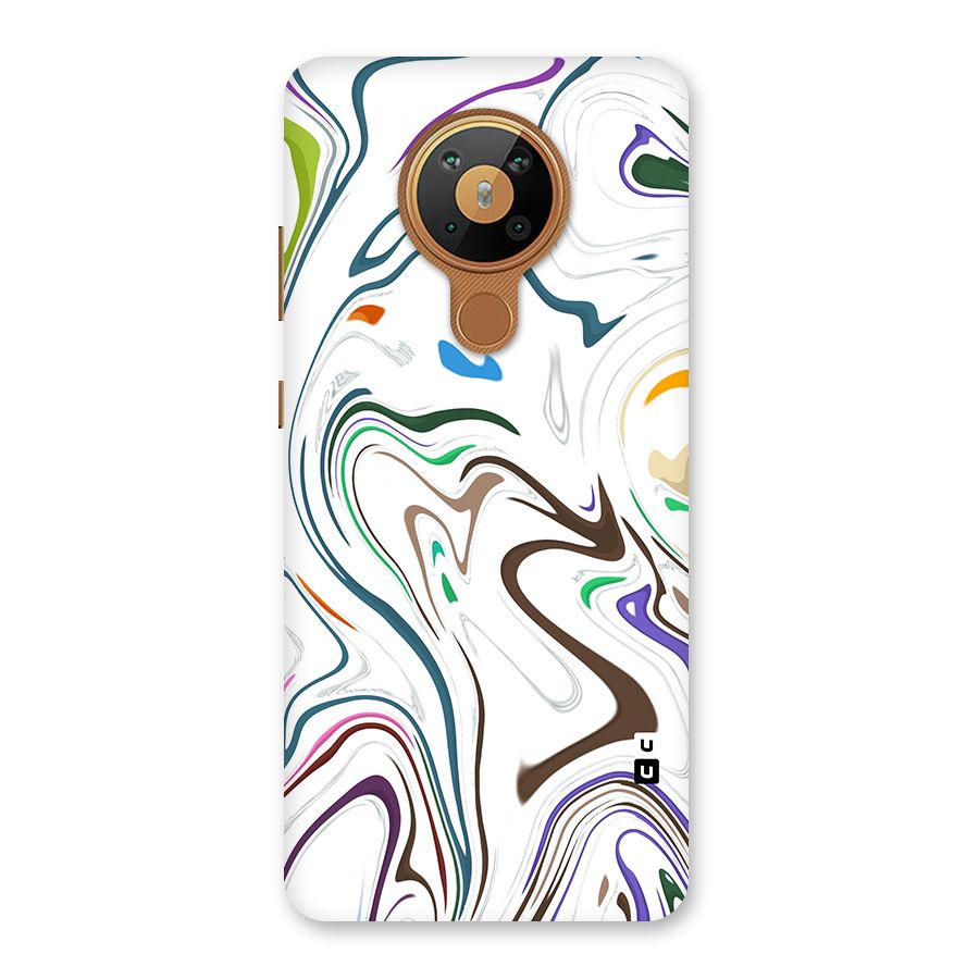 Marbled Printed Art Back Case for Nokia 5.3