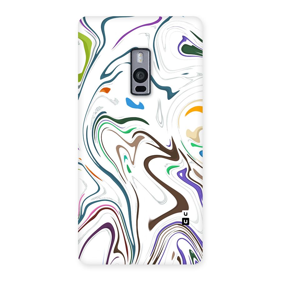 Marbled Printed Art Back Case for OnePlus Two
