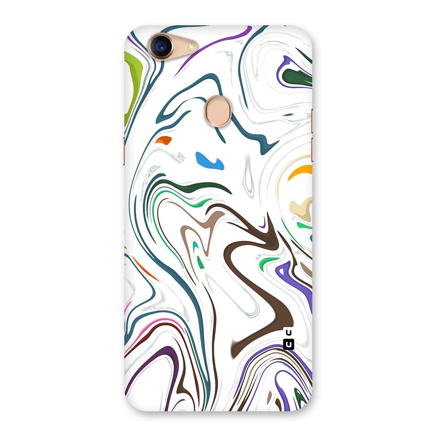 Marbled Printed Art Back Case for Oppo F5 Youth
