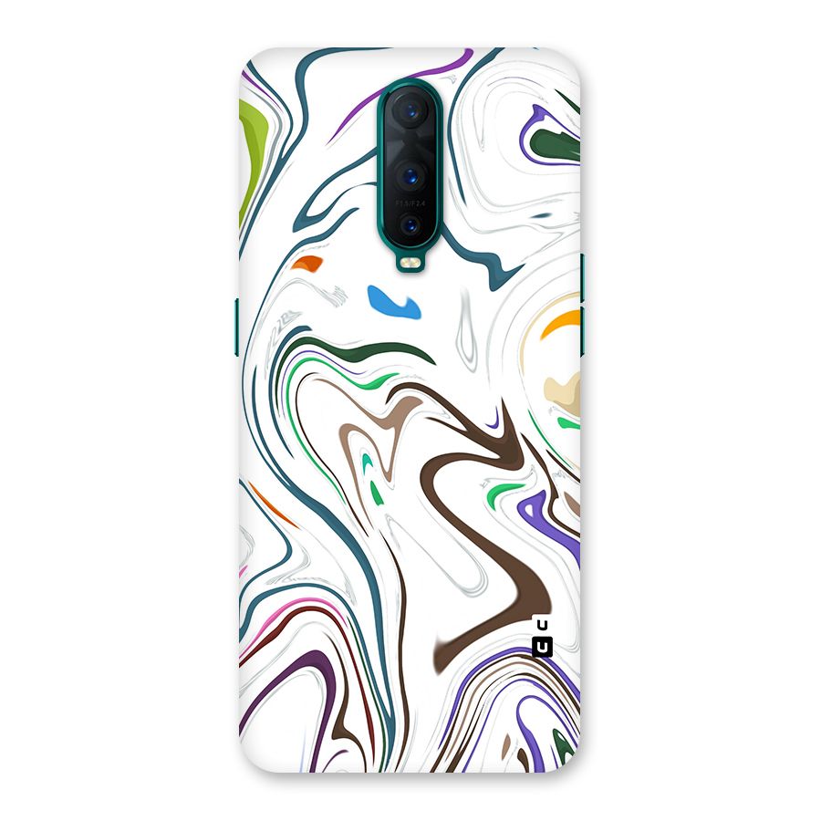 Marbled Printed Art Back Case for Oppo R17 Pro