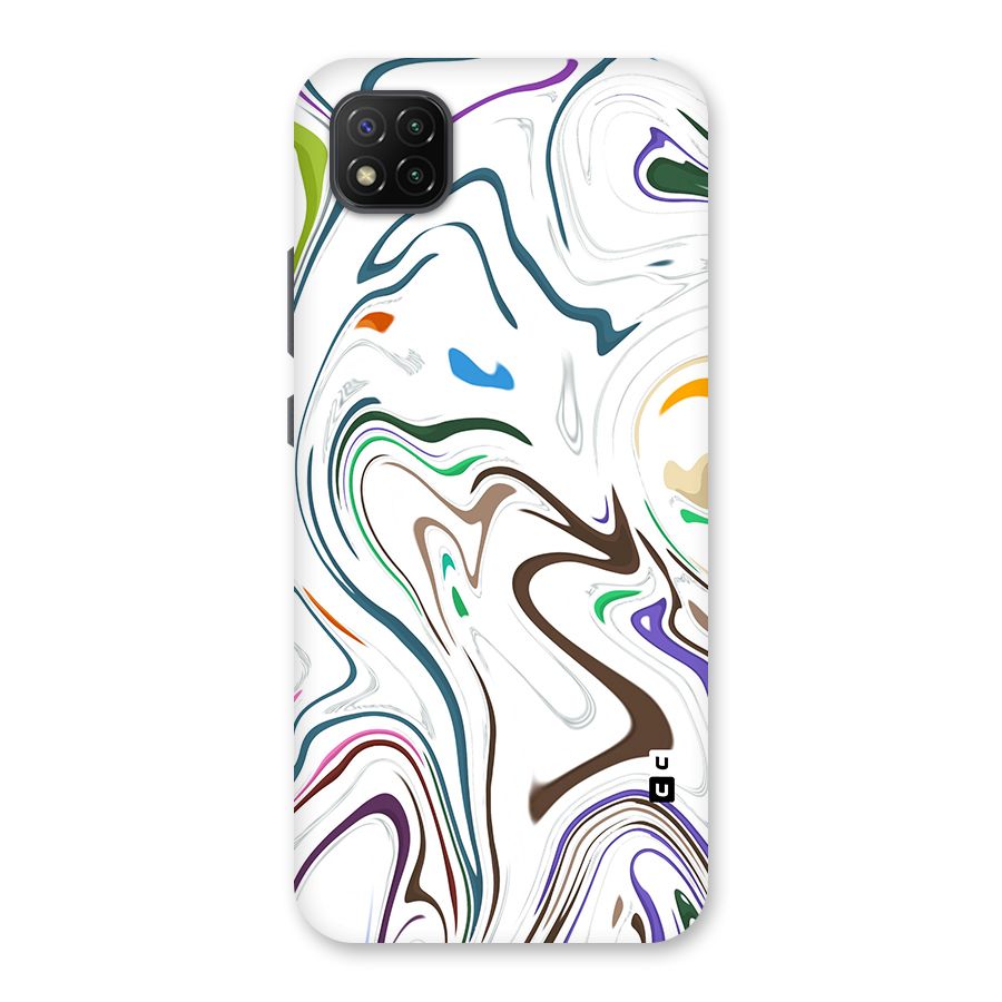 Marbled Printed Art Back Case for Poco C3