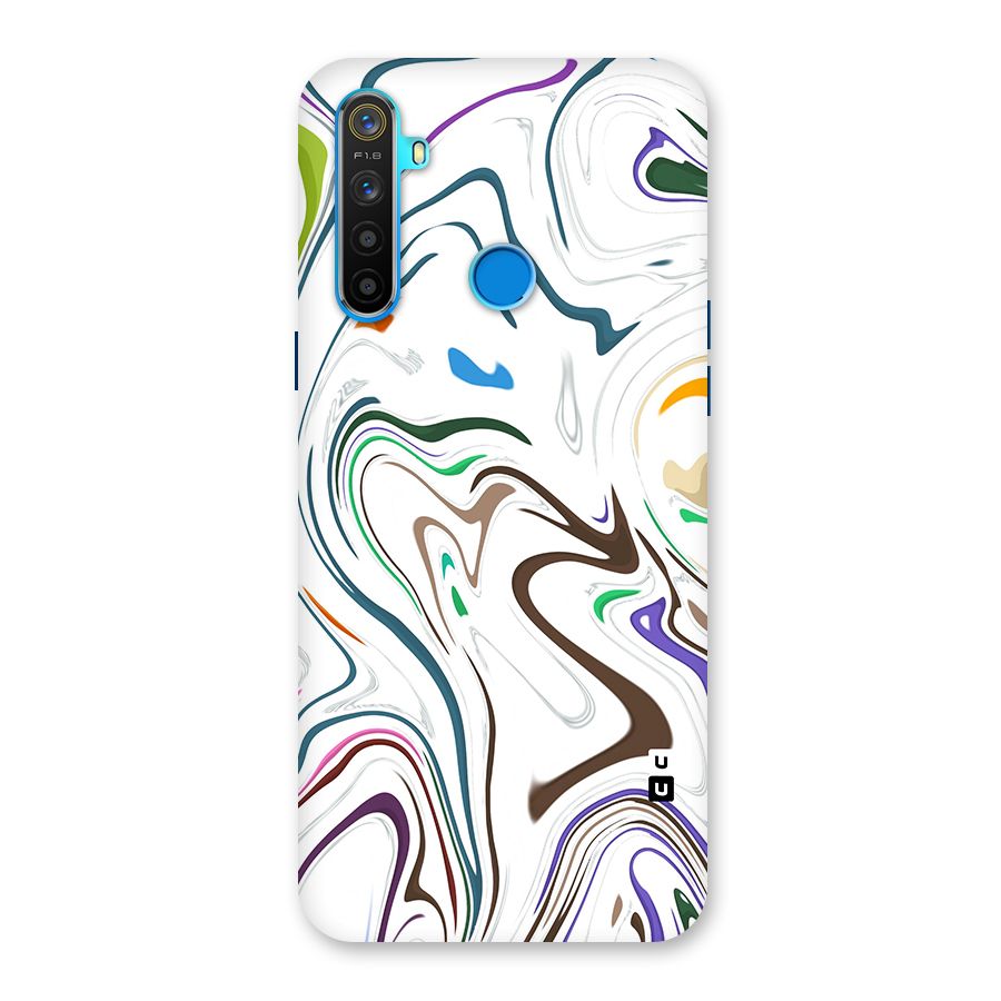 Marbled Printed Art Back Case for Realme 5