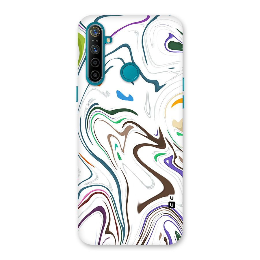 Marbled Printed Art Back Case for Realme 5i