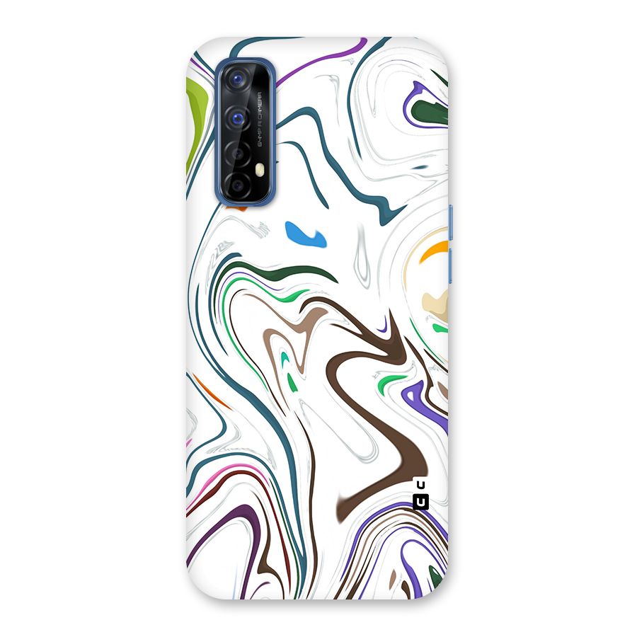 Marbled Printed Art Back Case for Realme 7