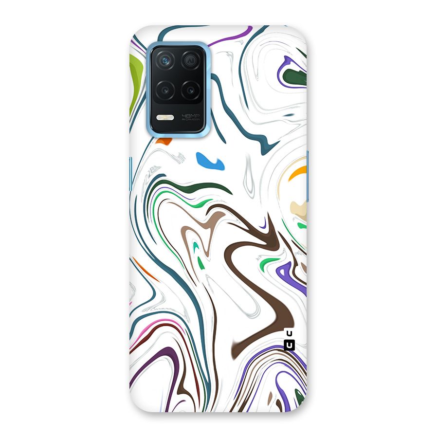 Marbled Printed Art Back Case for Realme 8s 5G