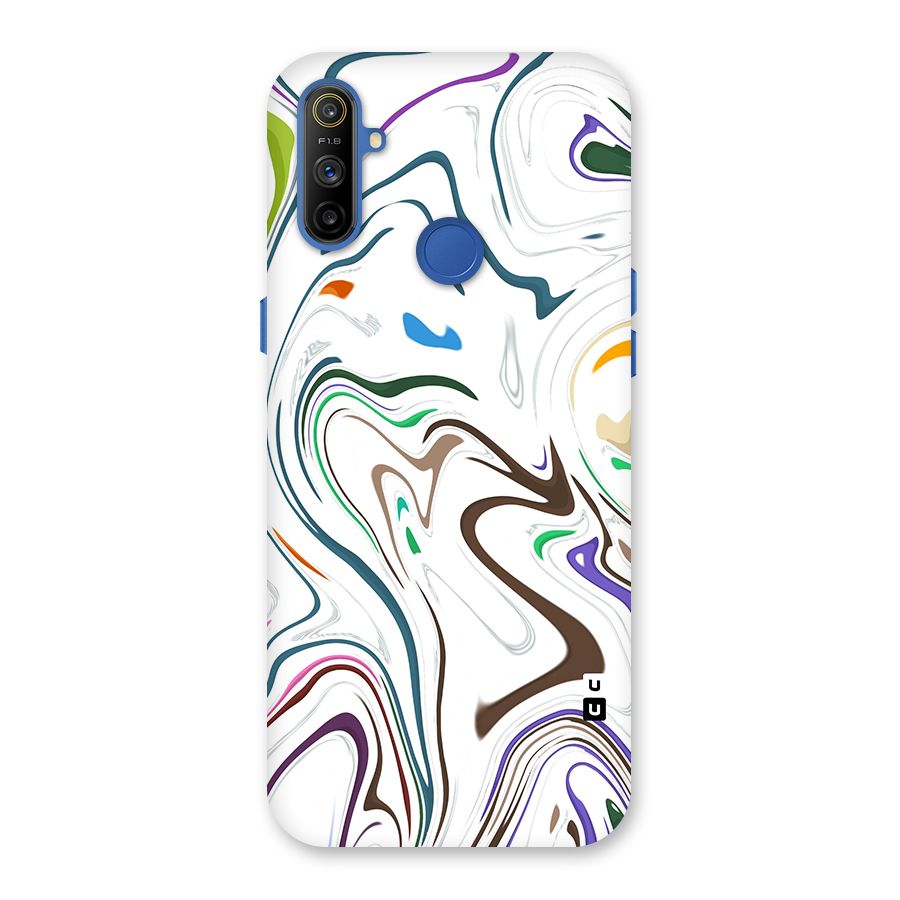 Marbled Printed Art Back Case for Realme Narzo 10A