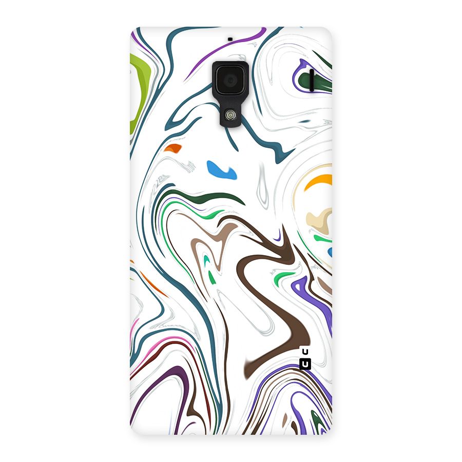 Marbled Printed Art Back Case for Redmi 1S