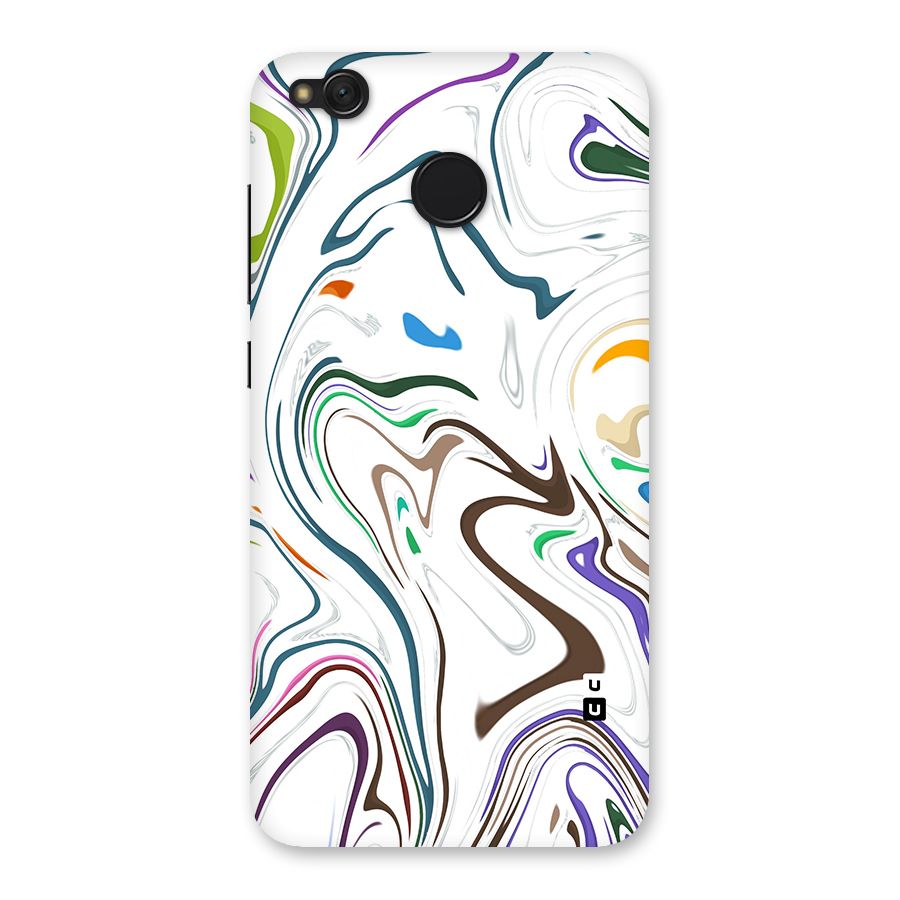 Marbled Printed Art Back Case for Redmi 4