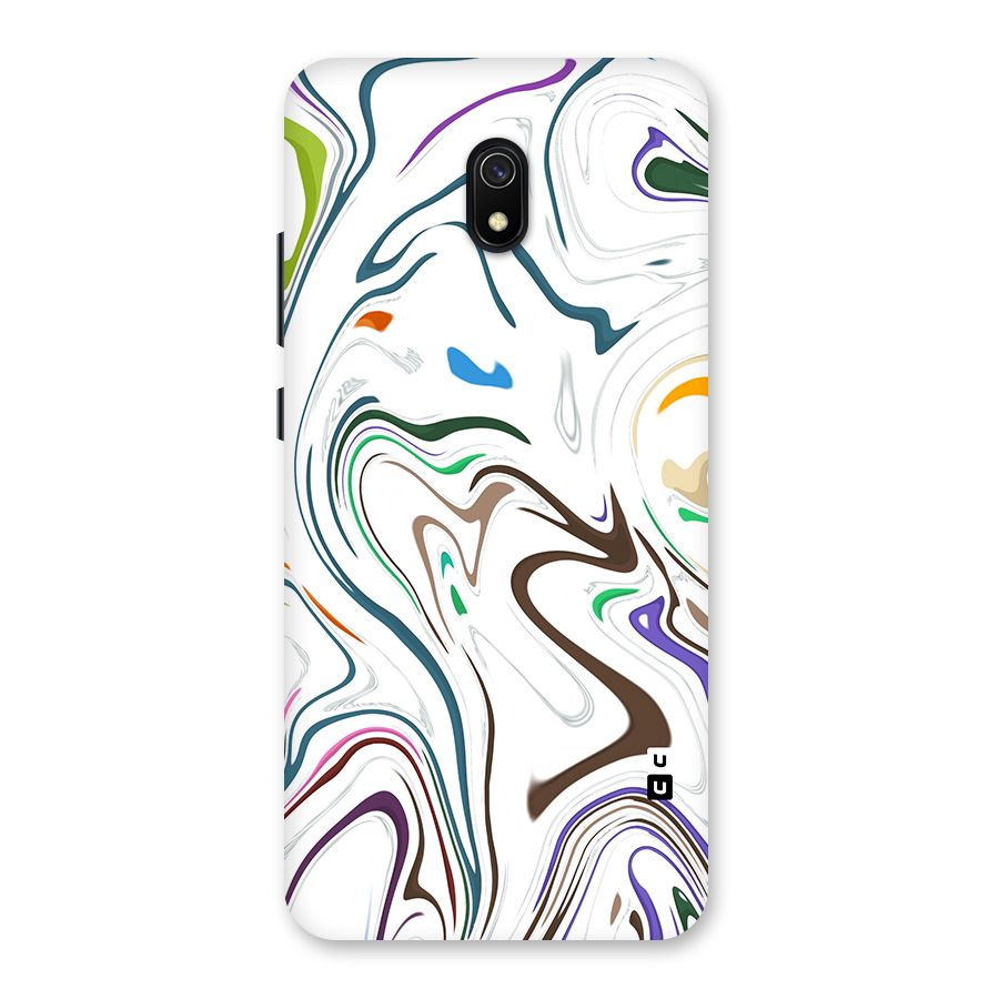 Marbled Printed Art Back Case for Redmi 8A