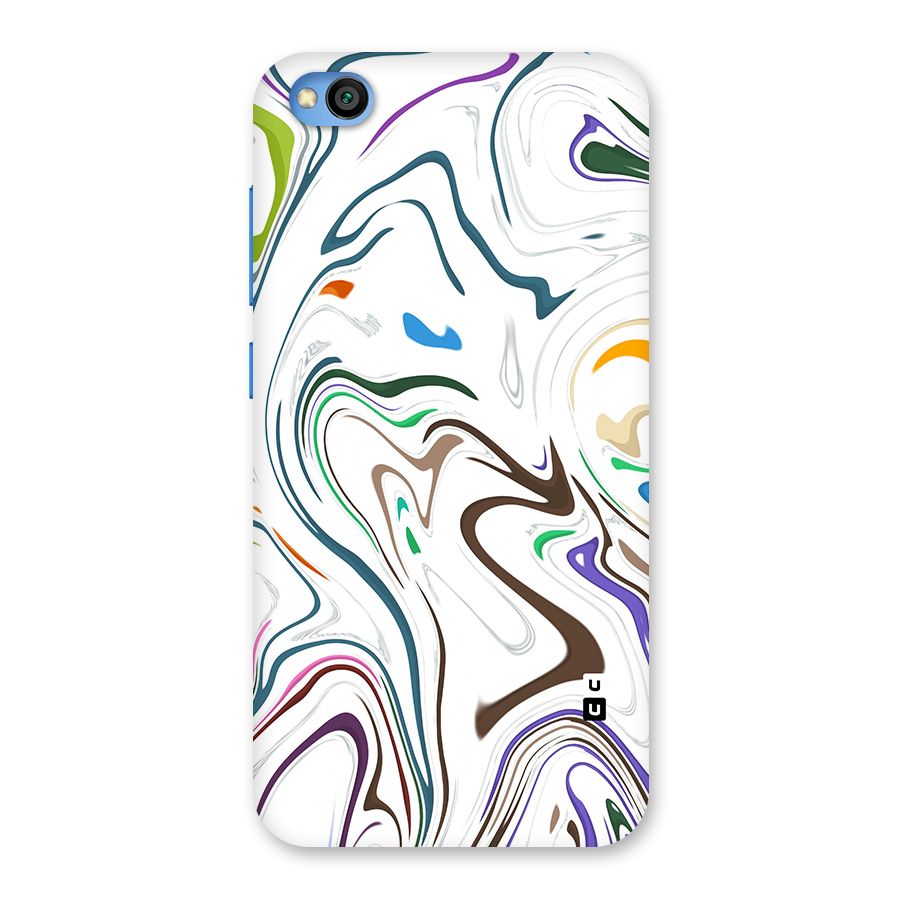 Marbled Printed Art Back Case for Redmi Go