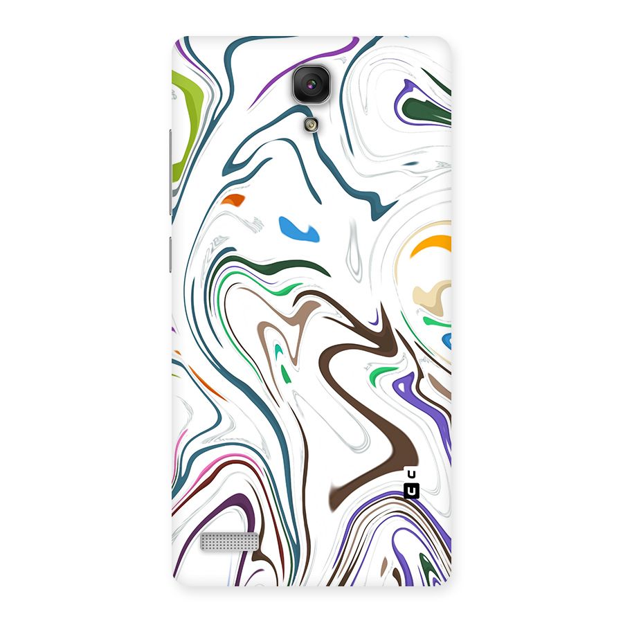 Marbled Printed Art Back Case for Redmi Note Prime