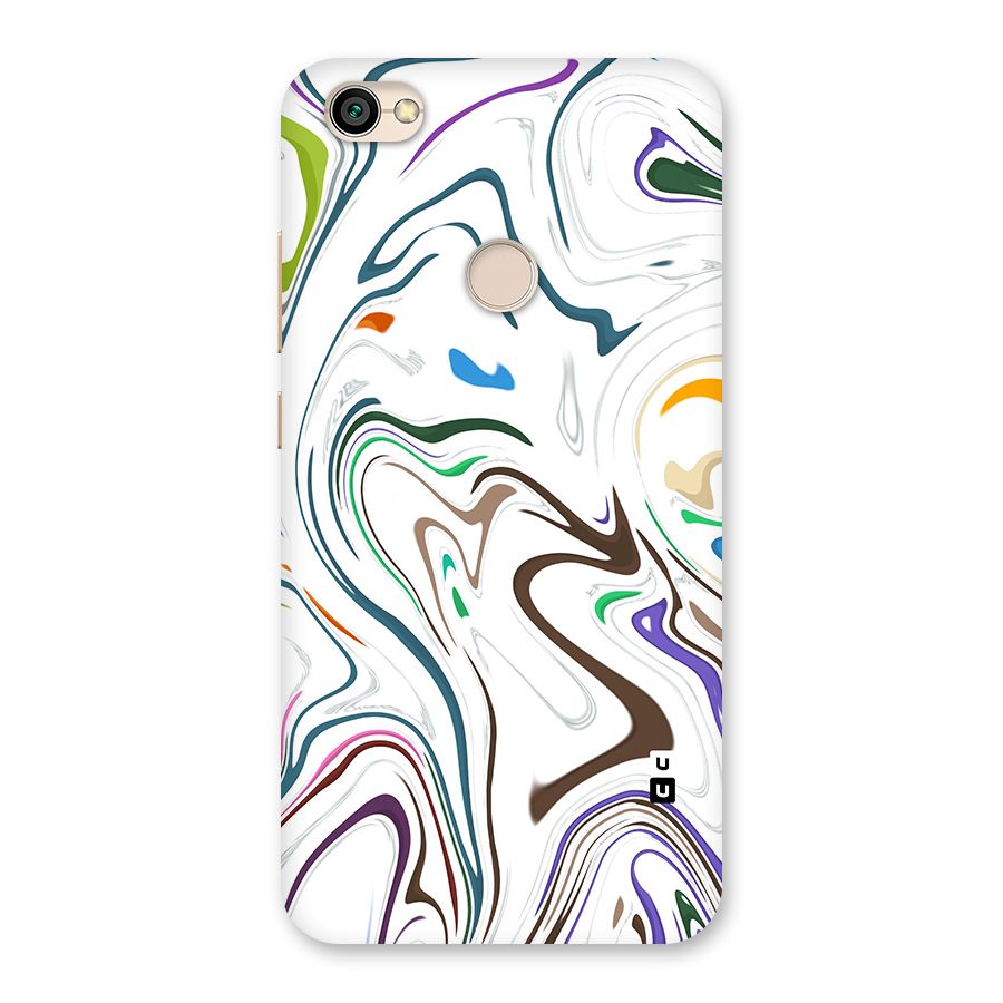 Marbled Printed Art Back Case for Redmi Y1 2017