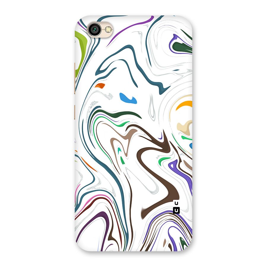Marbled Printed Art Back Case for Redmi Y1 Lite