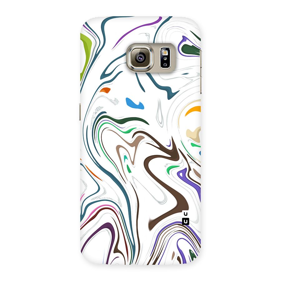 Marbled Printed Art Back Case for Samsung Galaxy S6 Edge