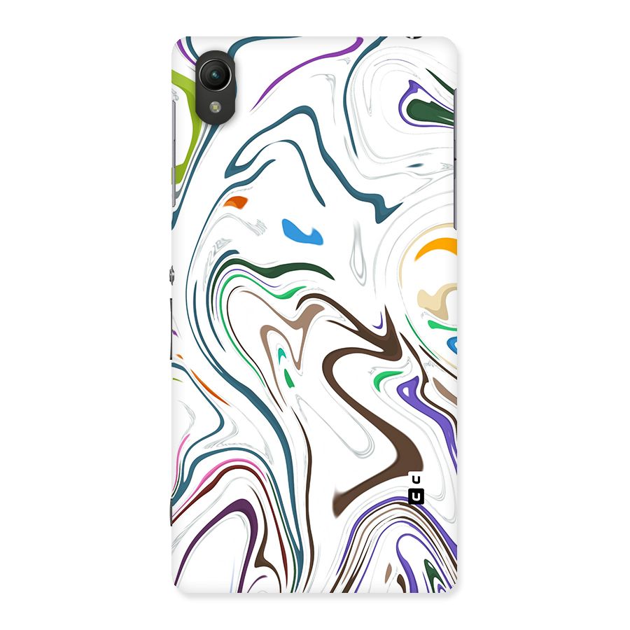 Marbled Printed Art Back Case for Sony Xperia Z2