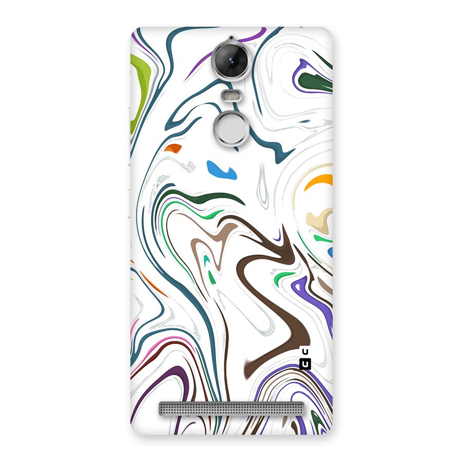 Marbled Printed Art Back Case for Vibe K5 Note