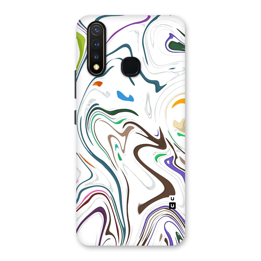 Marbled Printed Art Back Case for Vivo U20