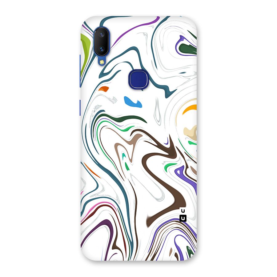 Marbled Printed Art Back Case for Vivo V11