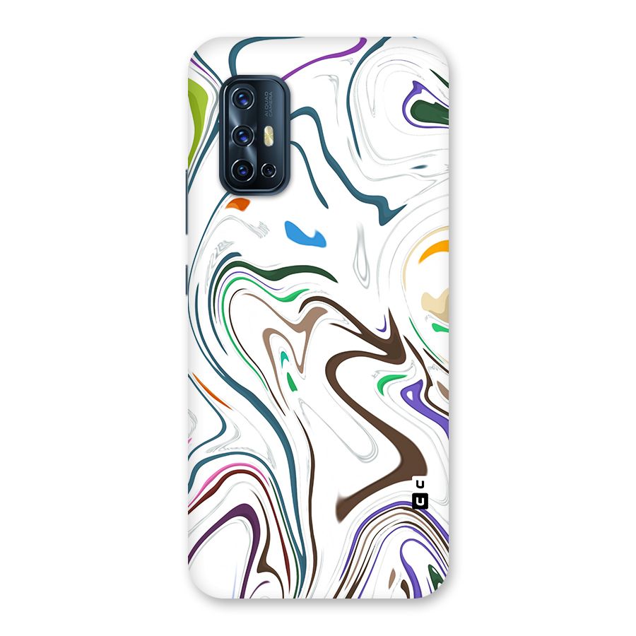 Marbled Printed Art Back Case for Vivo V17
