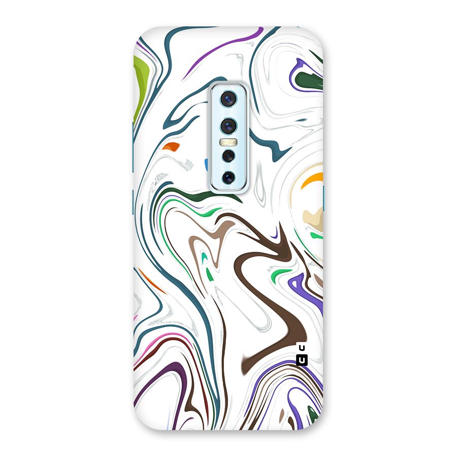 Marbled Printed Art Back Case for Vivo V17 Pro