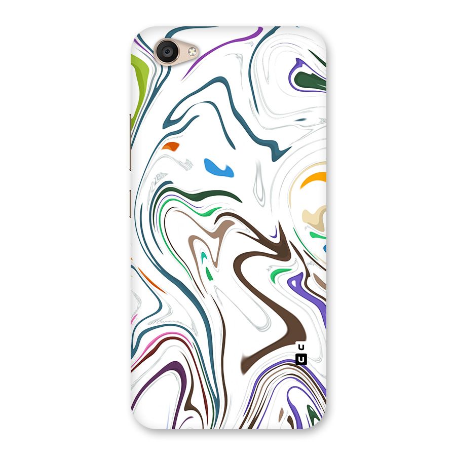 Marbled Printed Art Back Case for Vivo V5 Plus