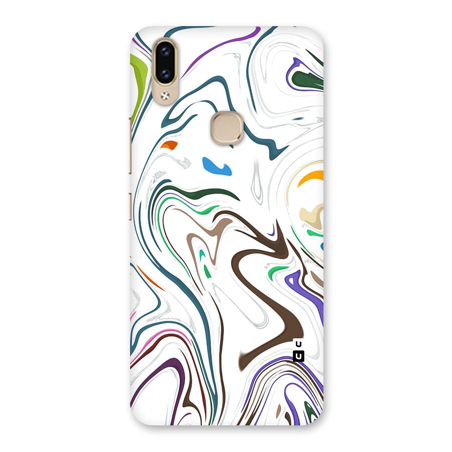 Marbled Printed Art Back Case for Vivo V9 Youth