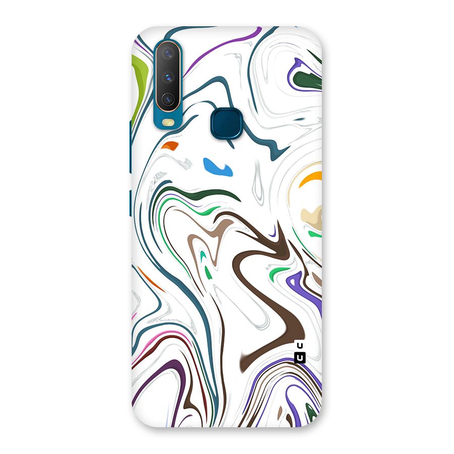Marbled Printed Art Back Case for Vivo Y11