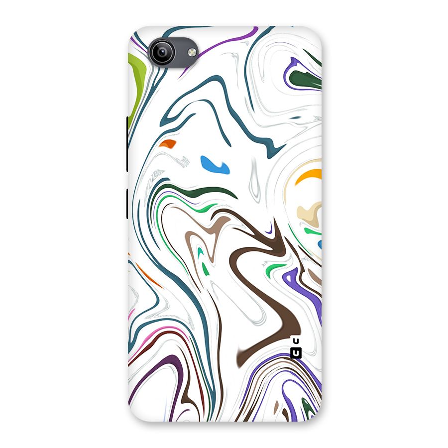 Marbled Printed Art Back Case for Vivo Y81i
