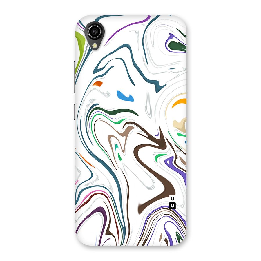 Marbled Printed Art Back Case for Vivo Y90