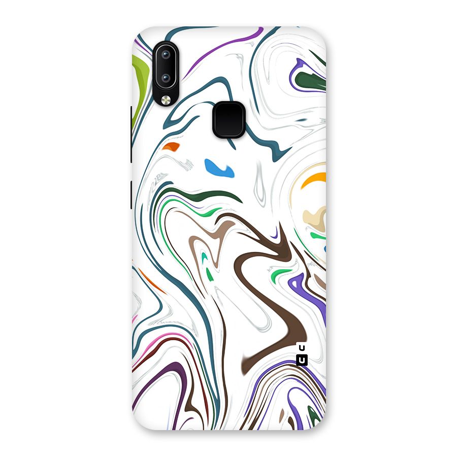 Marbled Printed Art Back Case for Vivo Y93