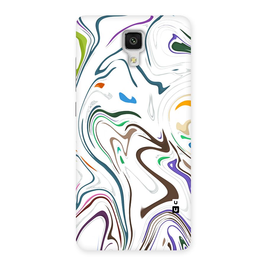 Marbled Printed Art Back Case for Xiaomi Mi 4