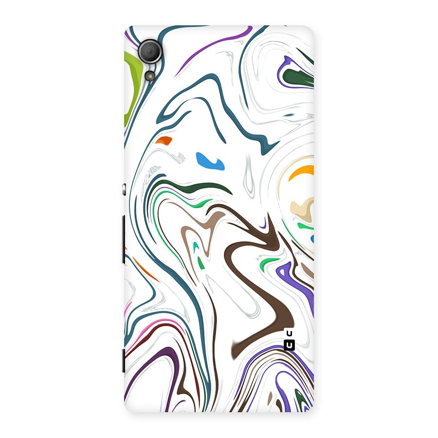 Marbled Printed Art Back Case for Xperia Z3 Plus