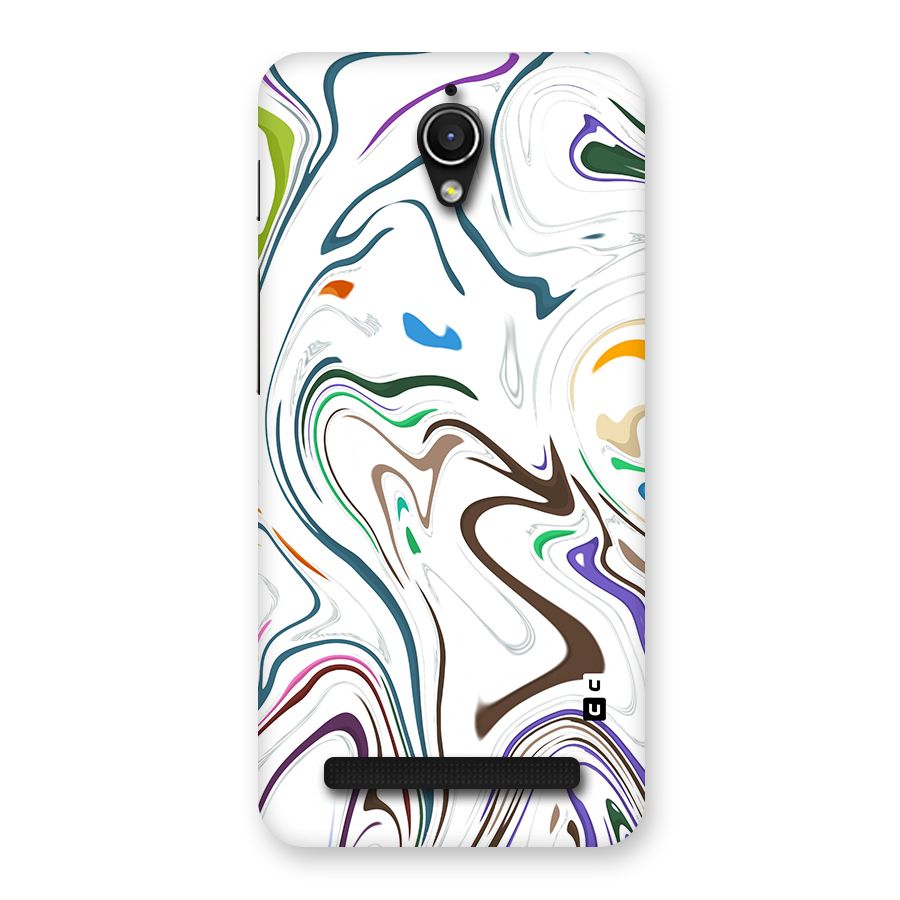 Marbled Printed Art Back Case for Zenfone Go