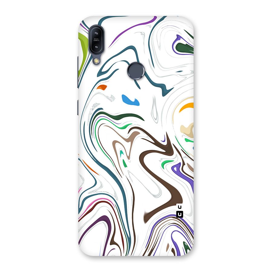 Marbled Printed Art Back Case for Zenfone Max M2