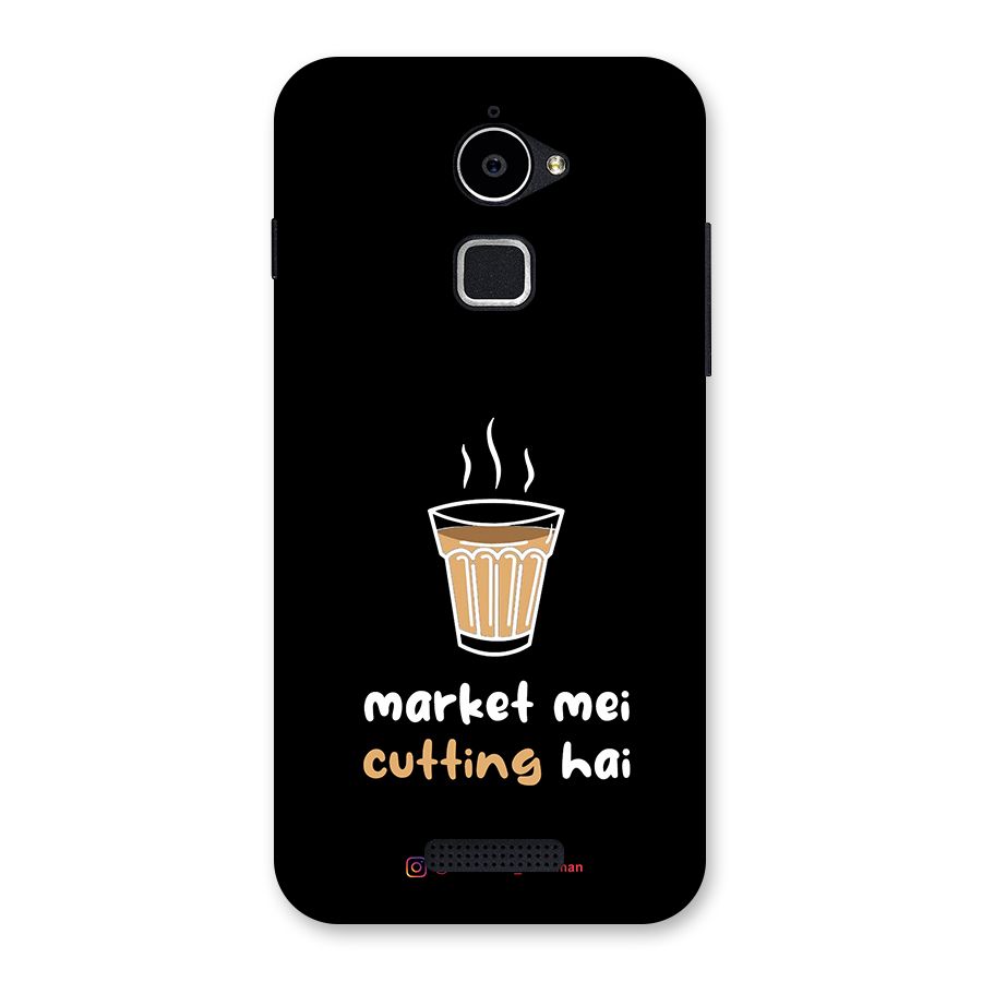 Market Mei Cutting Hai Black Back Case for Coolpad Note 3 Lite