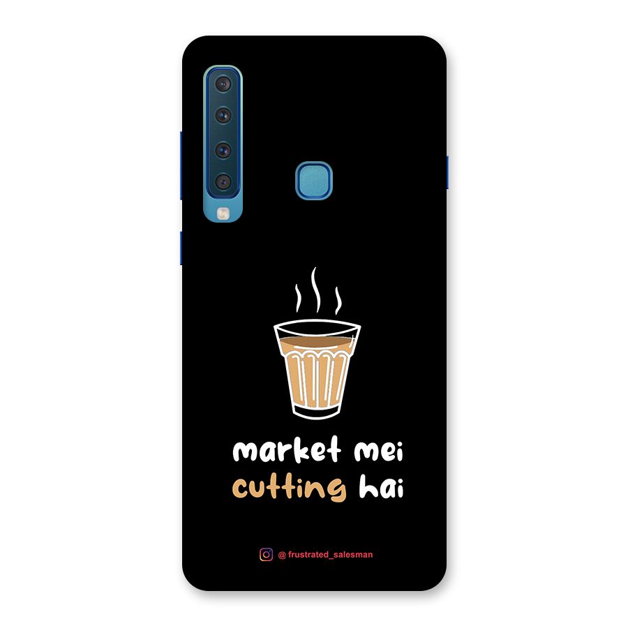 Market Mei Cutting Hai Black Back Case for Galaxy A9 (2018)