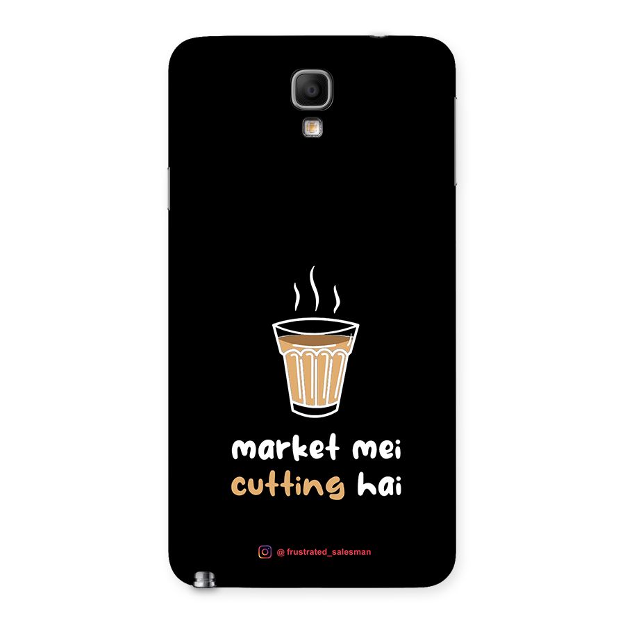 Market Mei Cutting Hai Black Back Case for Galaxy Note 3 Neo