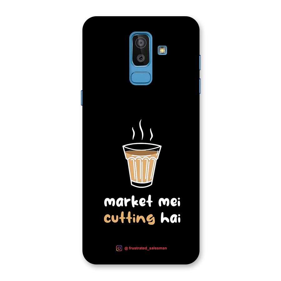 Market Mei Cutting Hai Black Back Case for Galaxy On8 (2018)